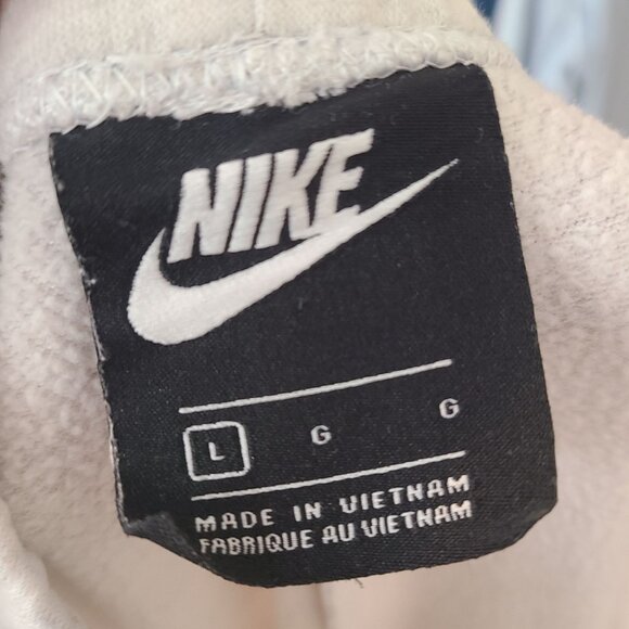 Nike Women's Athletic Jogger Sweatpants Gray Size L Fleece Lined - Picture 6 of 6